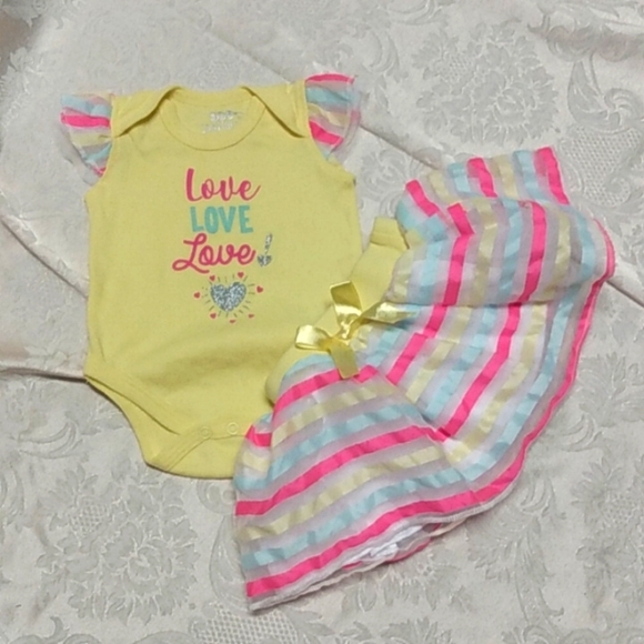 DDG Darlings 2-pc dress/outfit Size 0-3 months - Picture 2 of 6